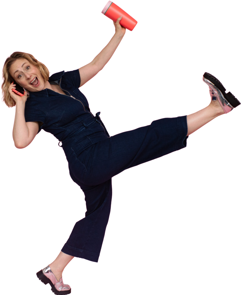Alissa on the go!